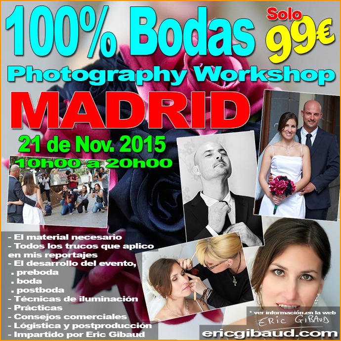 Taller de fotograf�a de boda Madrid ericgibaud.com